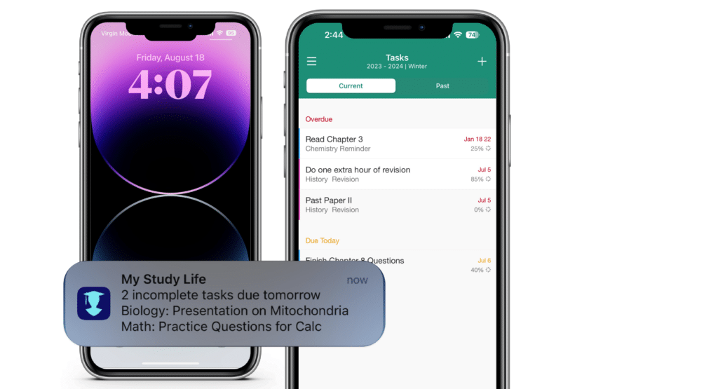 Stay Ahead with Homework Alerts - MyStudyLife