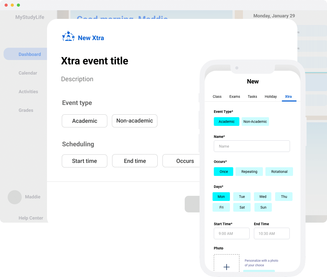 student life planner